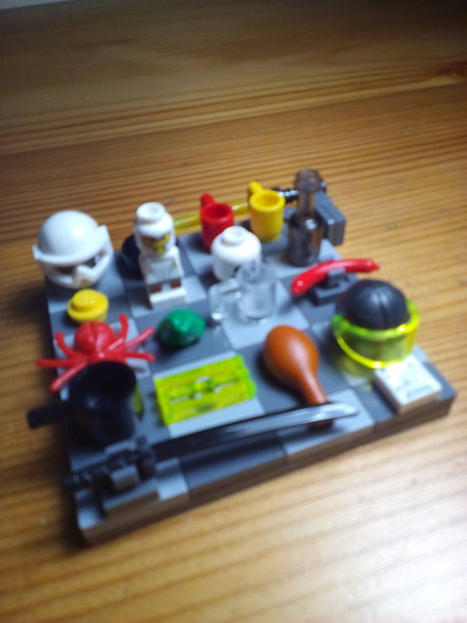 Kiegészítő tartó 100% lego