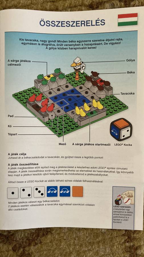 Frog rush társasjáték