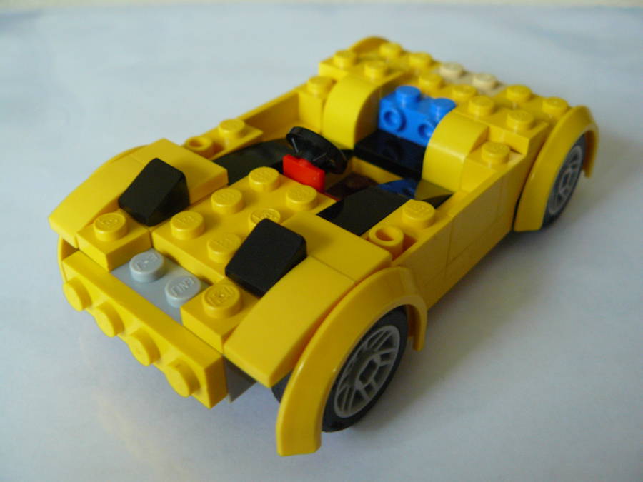 Sárga Cabrio