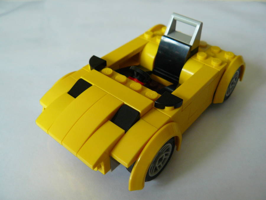 Sárga Cabrio