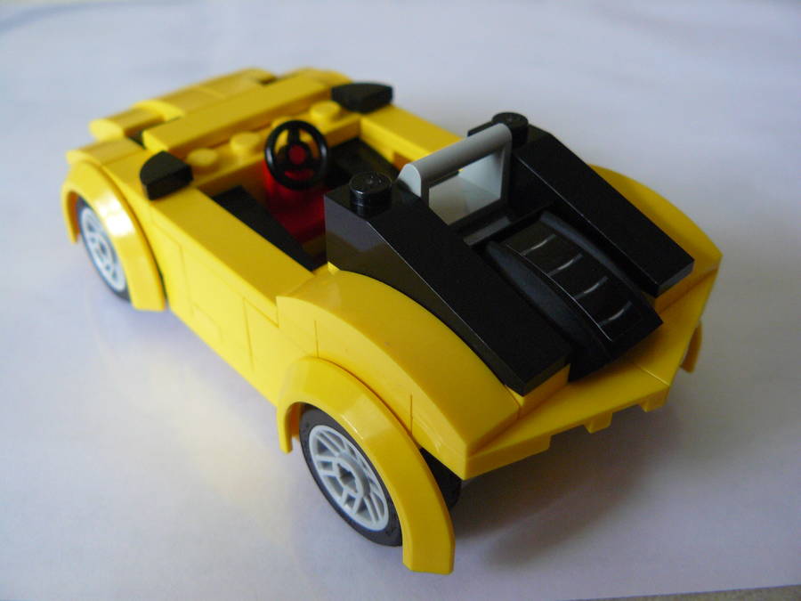 Sárga Cabrio