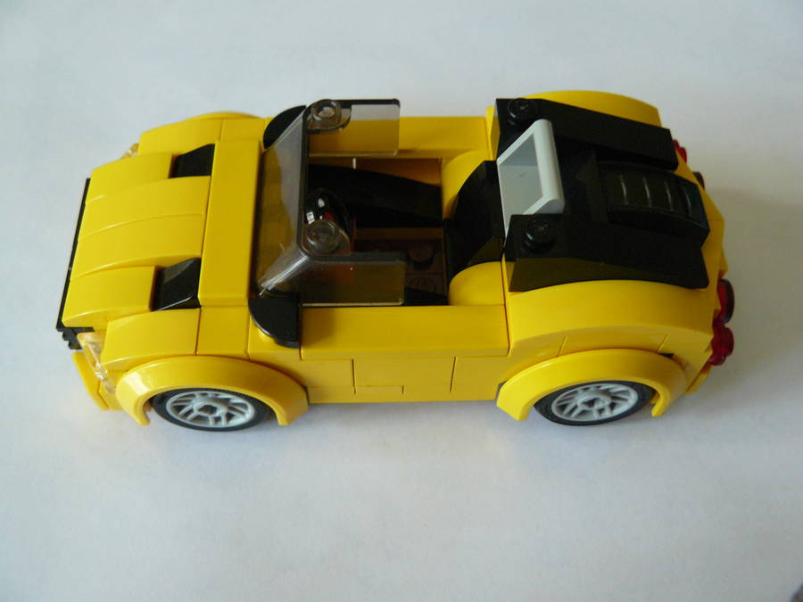 Sárga Cabrio
