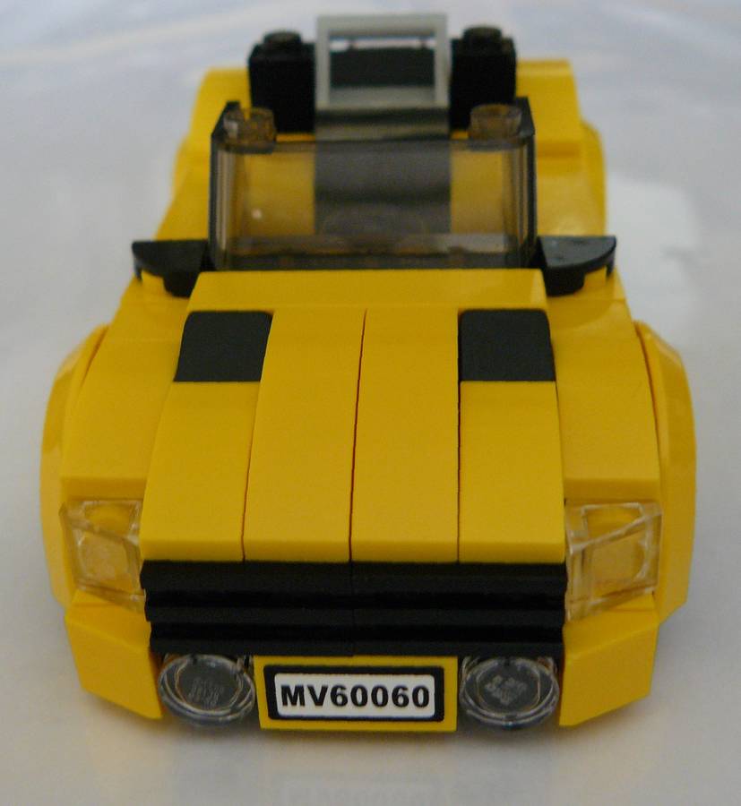 Sárga Cabrio