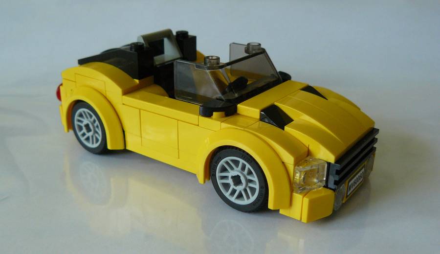 Sárga Cabrio