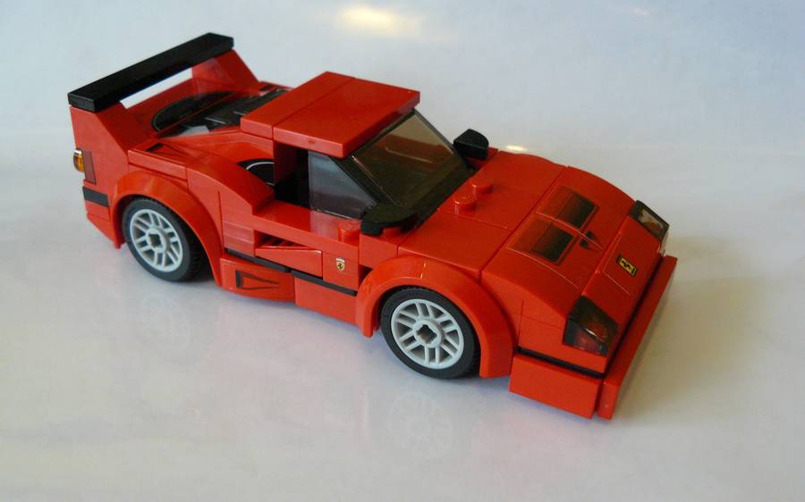 Ferrari F40 City size