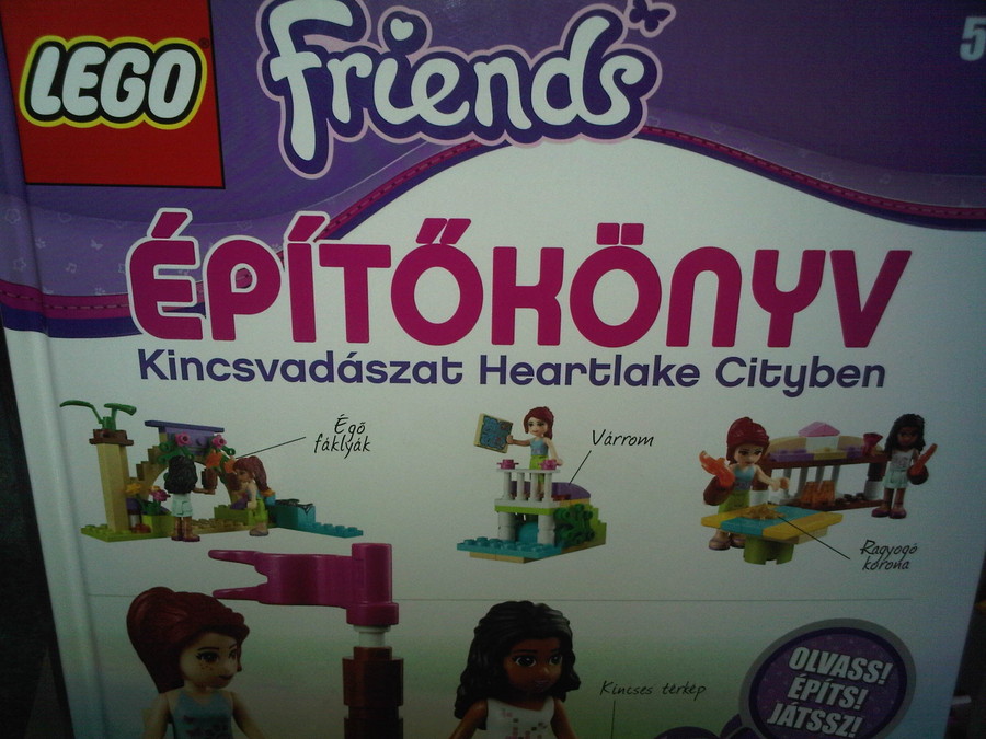 Friends Építőkönyv 3. Építeni jó!