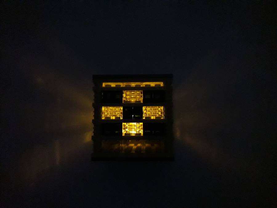 Lego hűtőmágnes és éjjeli fény