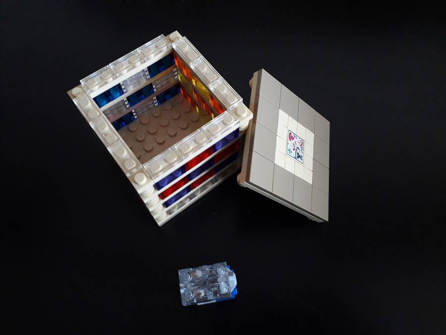 Lego hűtőmágnes és éjjeli fény
