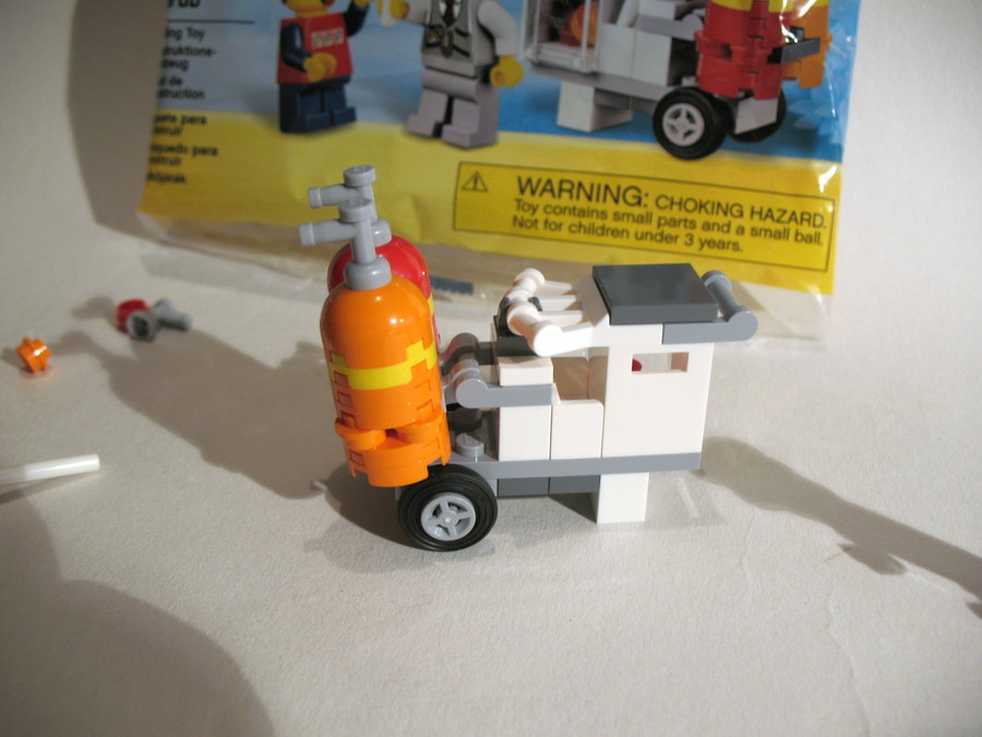 LEGO Creator 40108 Ballon Cart – Lufiárus, ami jár, az jár