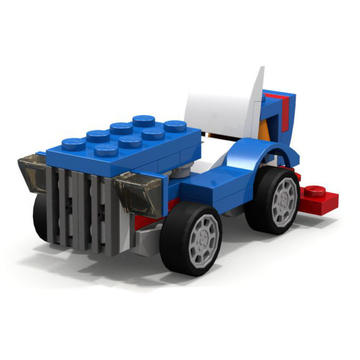 31027 - Kerti traktor fűnyíró feltéttel