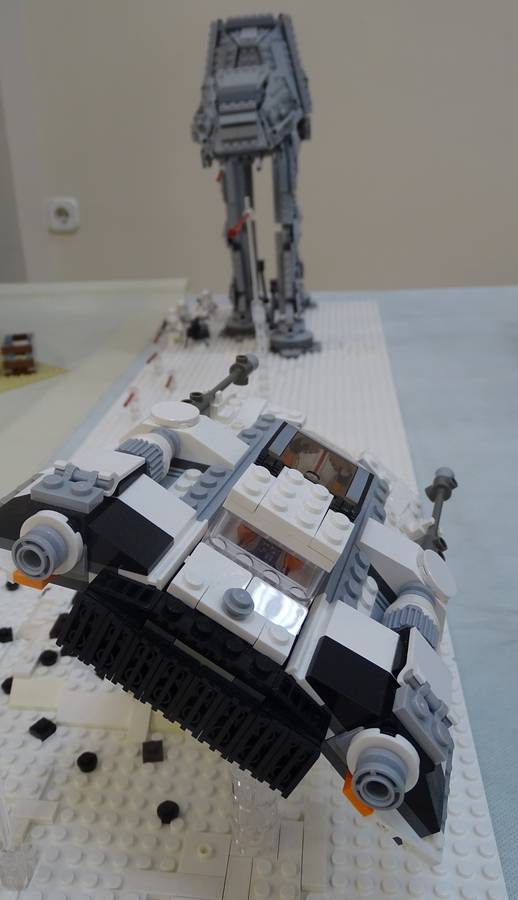 Hoth-lövészárok szelvény