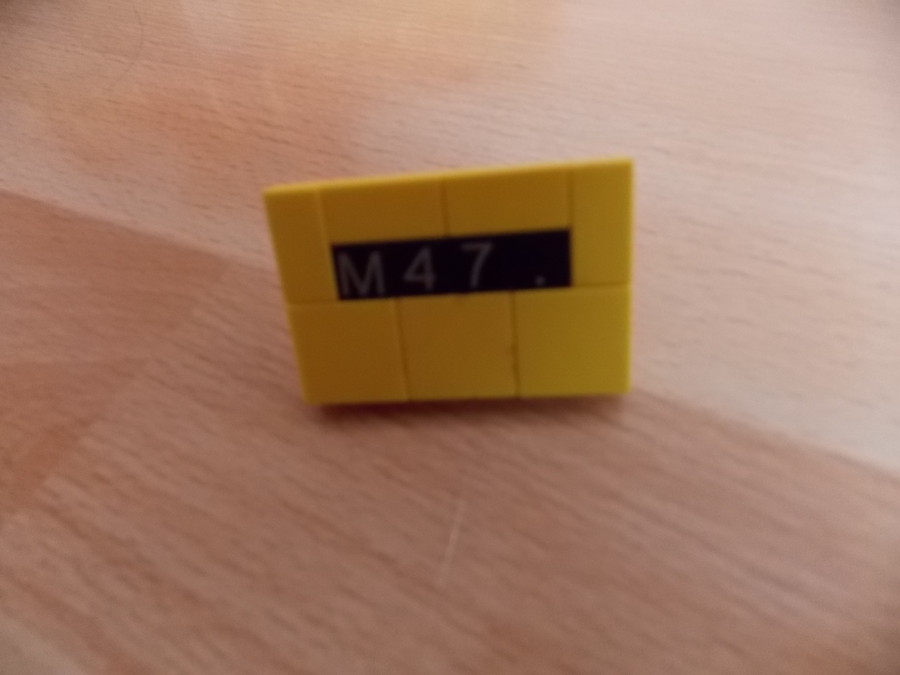 M47 Dáchia Lego mozdony