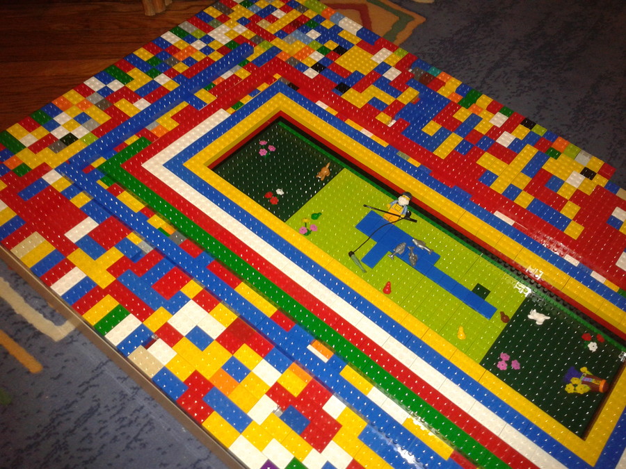 Lego asztal