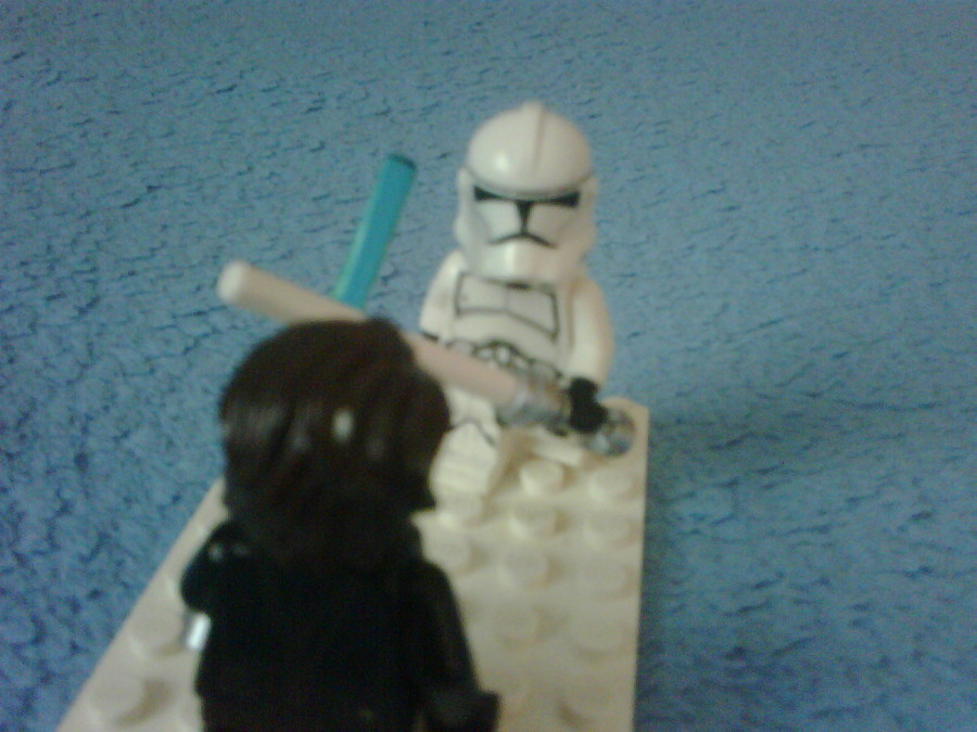 Anakin vs Klón