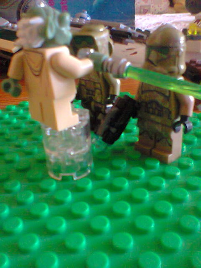 Yoda VS Kashyyk troopers