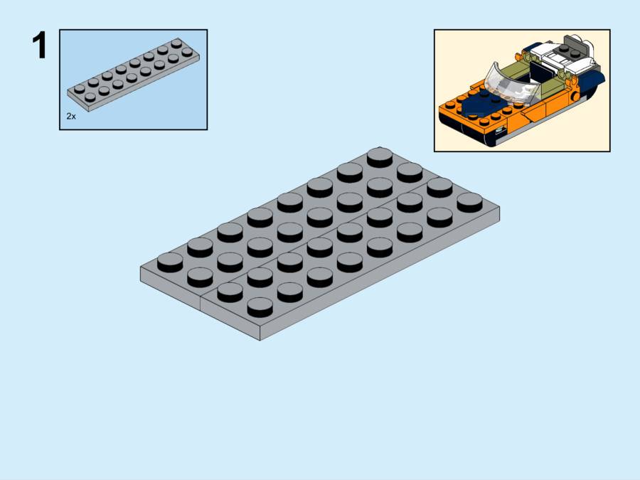 60424 Jungle Speed Boat