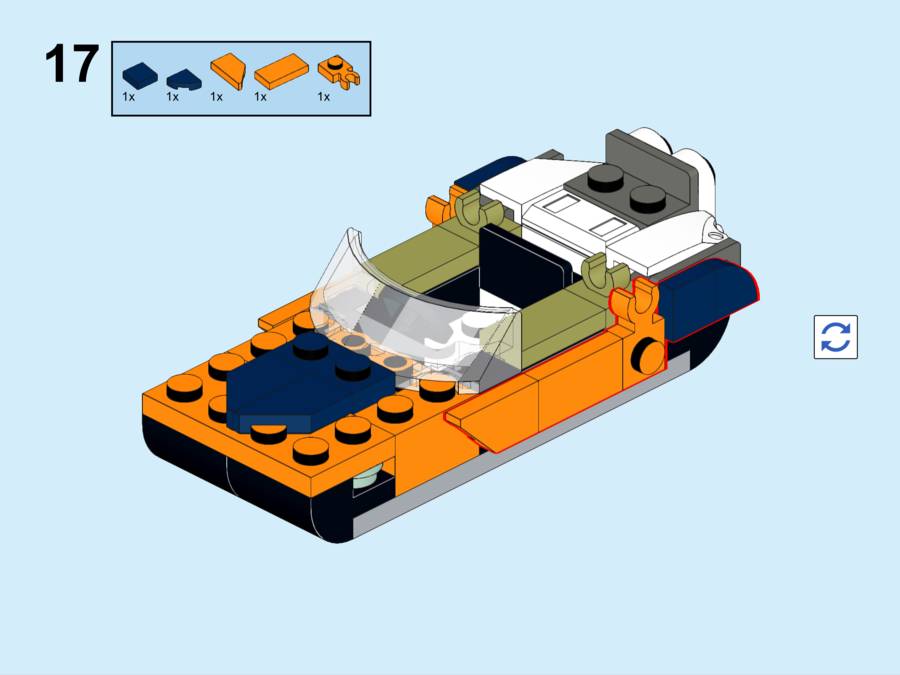 60424 Jungle Speed Boat