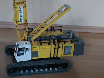 Kegi Liebherr 1250, és Lego Kamion +SBrick