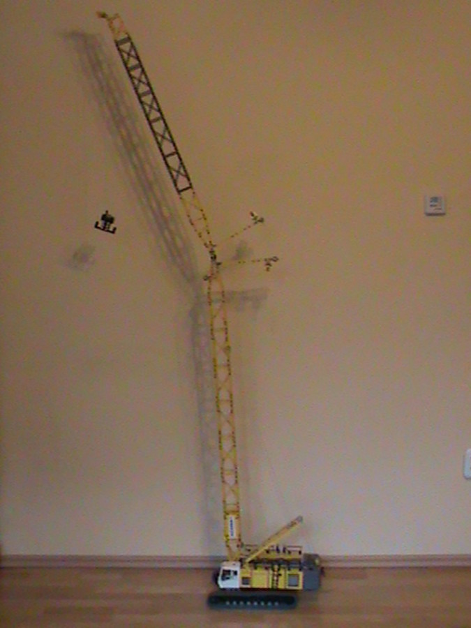Kegi Liebherr 1250, és Lego Kamion +SBrick