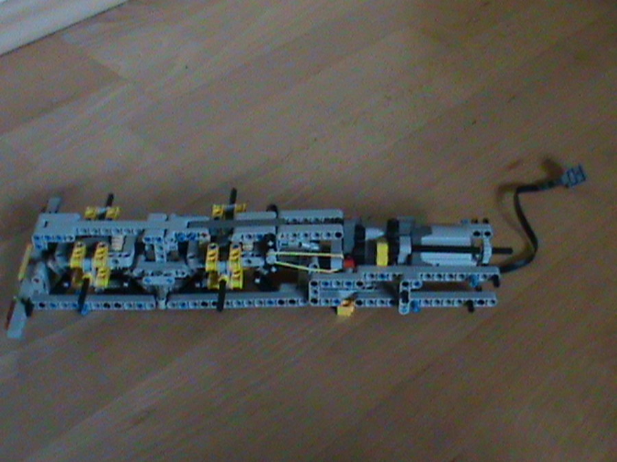 Kegi Liebherr 1250, és Lego Kamion +SBrick