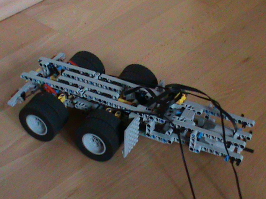 Kegi Liebherr 1250, és Lego Kamion +SBrick