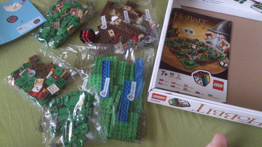 Lego Hobbit memóriajáték