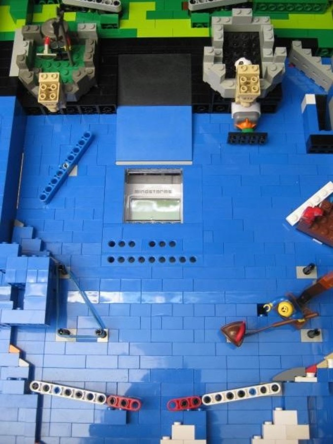 Castlepinball-LEGO flipper