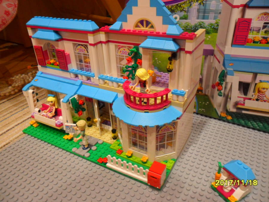 A lego épületek a kedvenceim