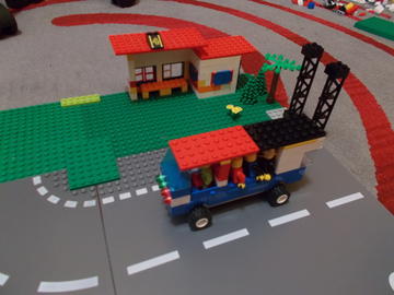 Busz és buszmegálló