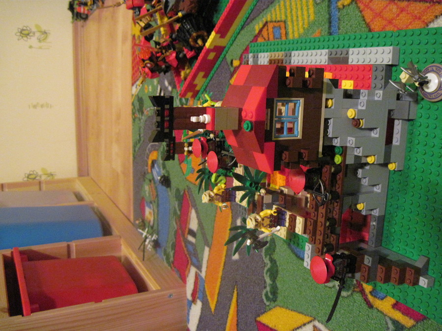Ninjago lávatenger és dzsungel-csapda