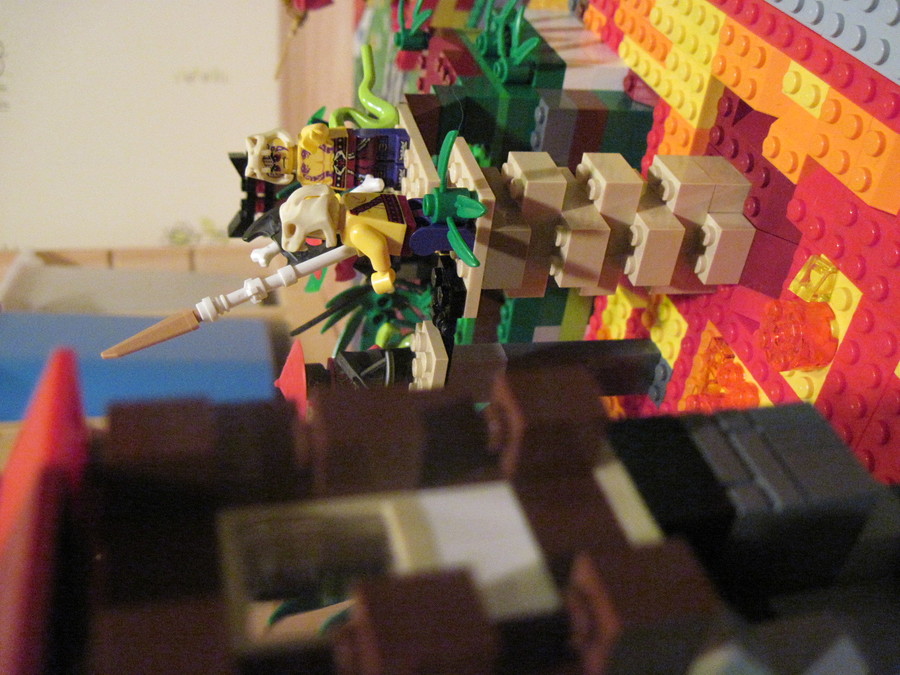 Ninjago lávatenger és dzsungel-csapda