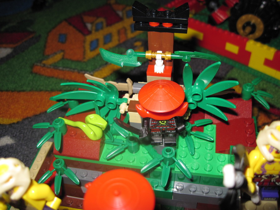 Ninjago lávatenger és dzsungel-csapda