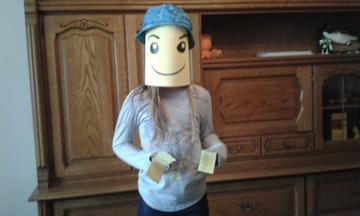 Lego minifigura jelmez