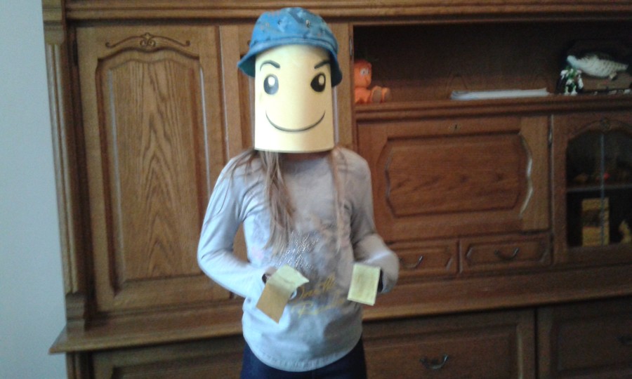 Lego minifigura jelmez