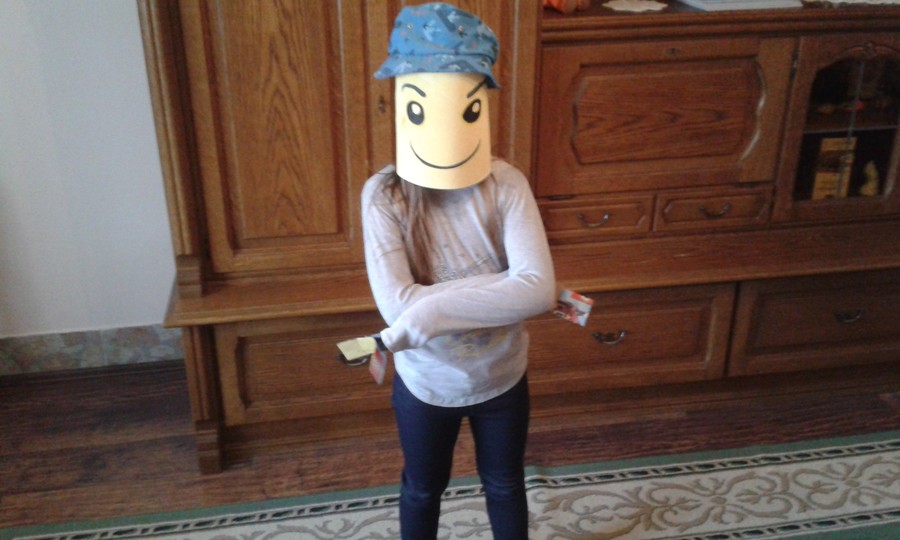 Lego minifigura jelmez