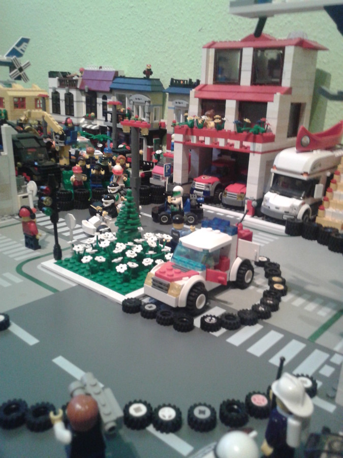 Utcai gokart verseny :)