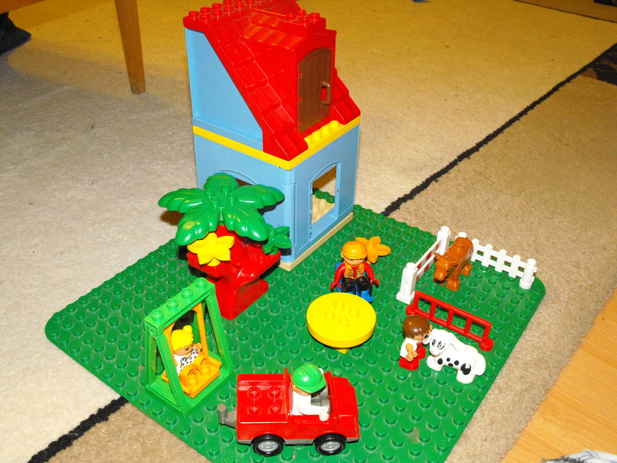 Első lego dupló házam