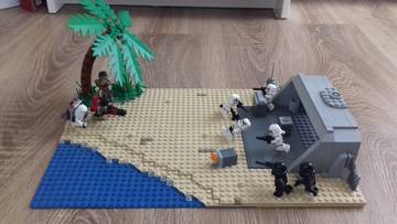 Lego Star Wars Scarif Battle Moc