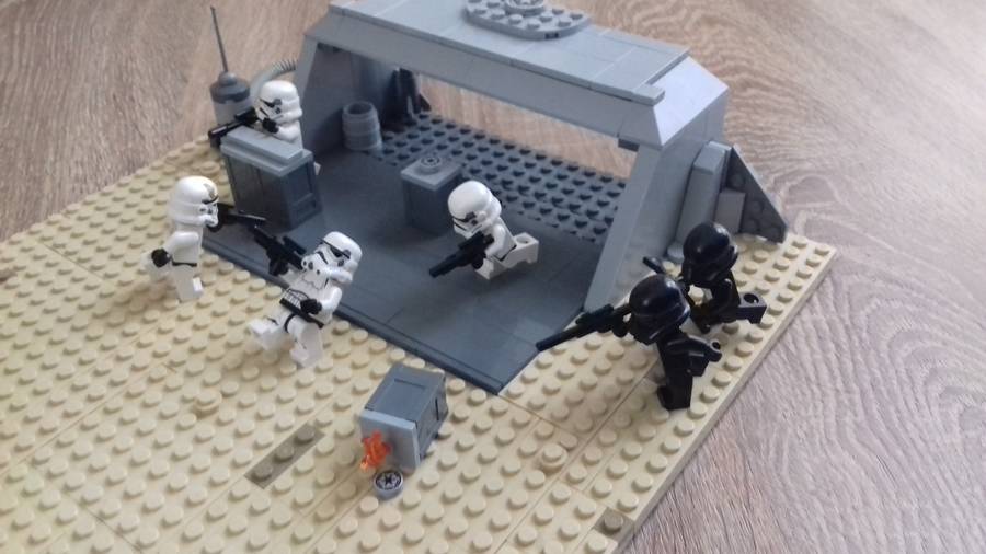 Lego Star Wars Scarif Battle Moc