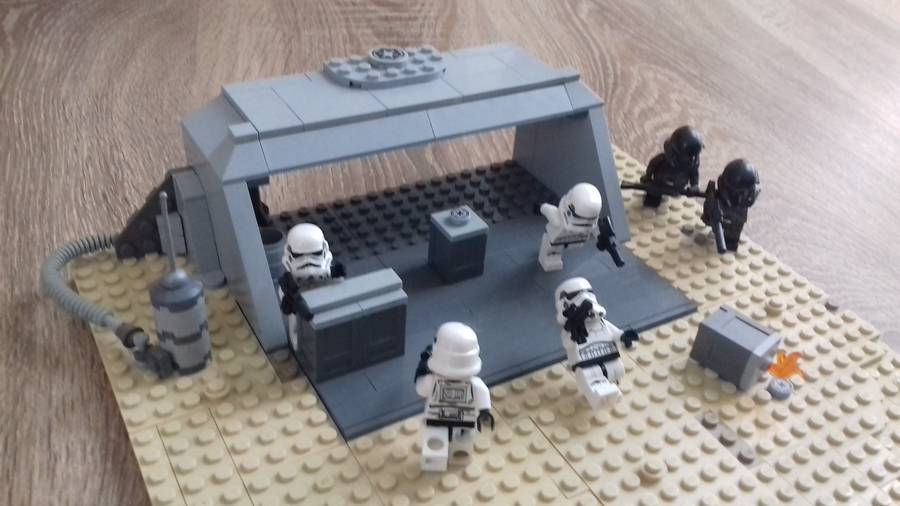 Lego Star Wars Scarif Battle Moc