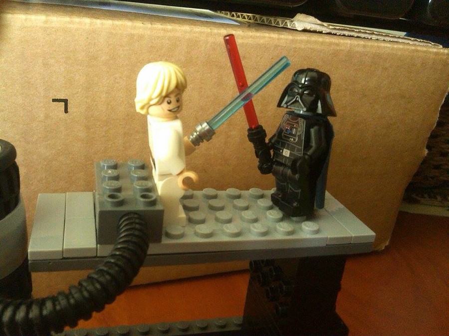 Luke vs Darth Vader