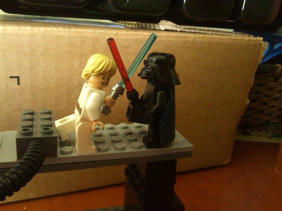 Luke vs Darth Vader