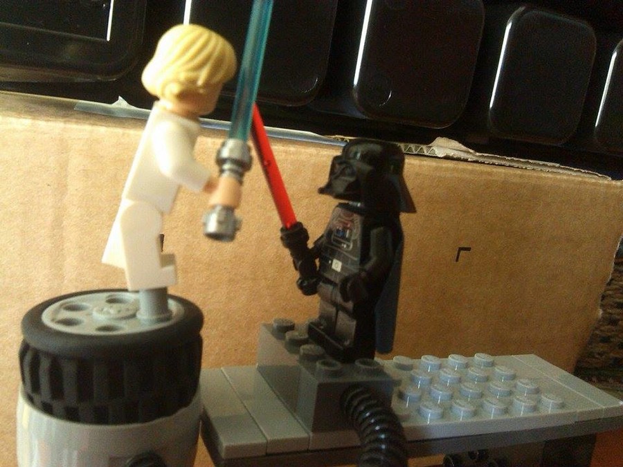 Luke vs Darth Vader