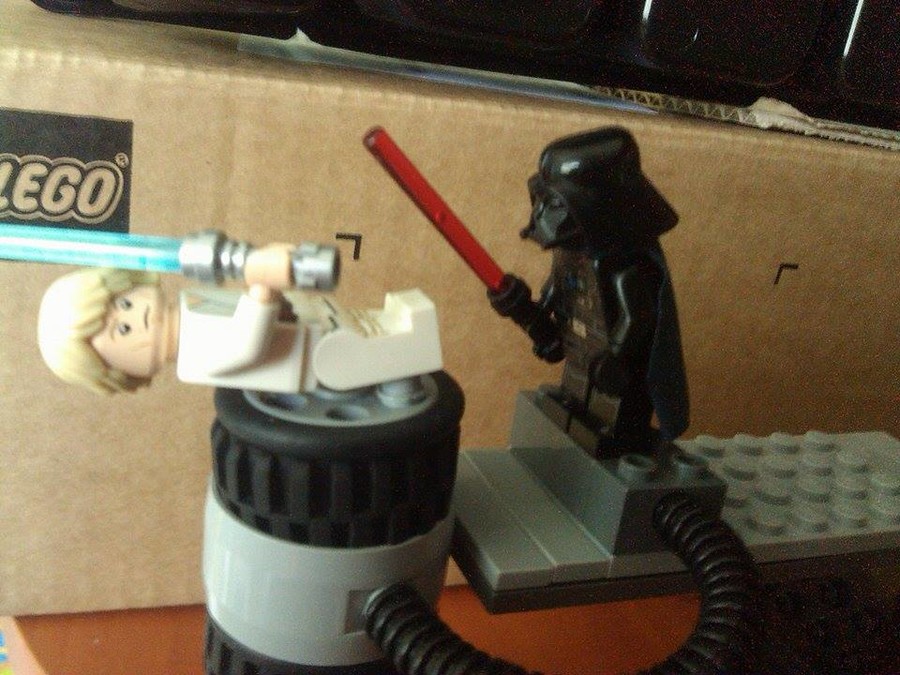 Luke vs Darth Vader