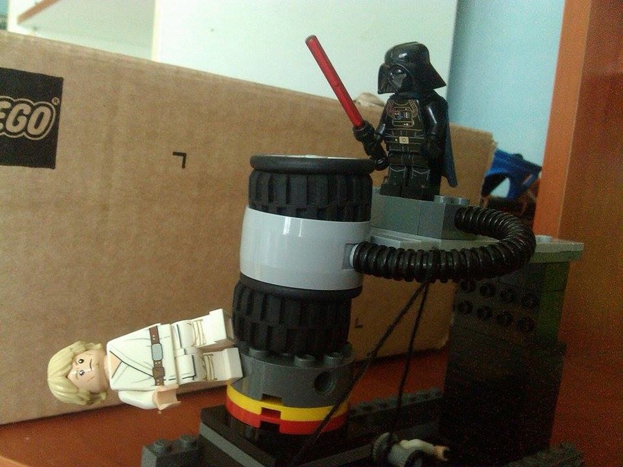 Luke vs Darth Vader