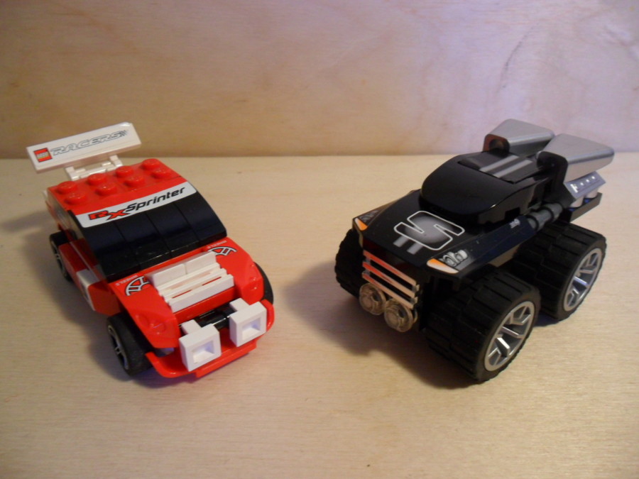 8655 + 8658 Lego Racers