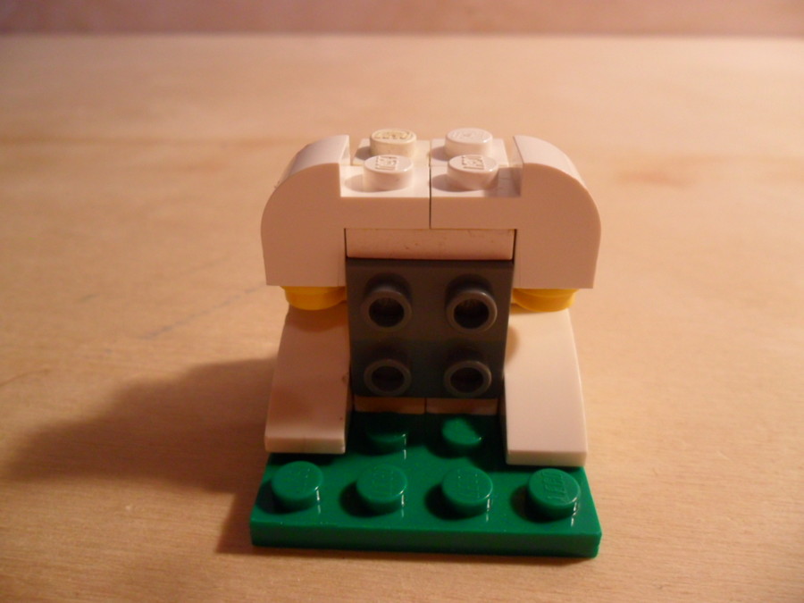 Fehér húsvéti nyuszi