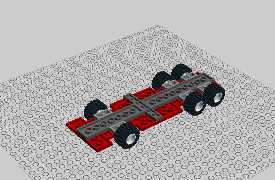 F1 Trailer szervizkamion 6484 készletből
