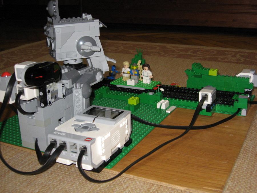 EV3 + 7657 AT-ST Game