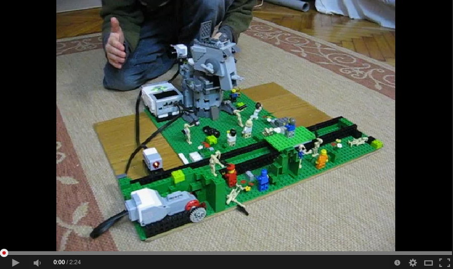 EV3 + 7657 AT-ST Game